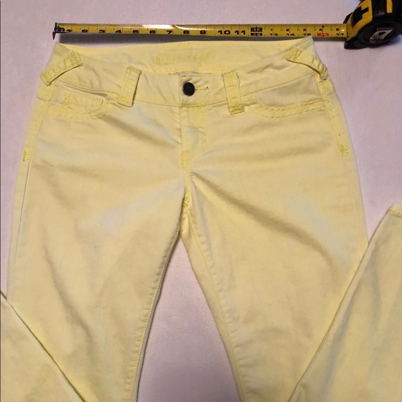 Maurices Denim - Maurices Yellow Jeans